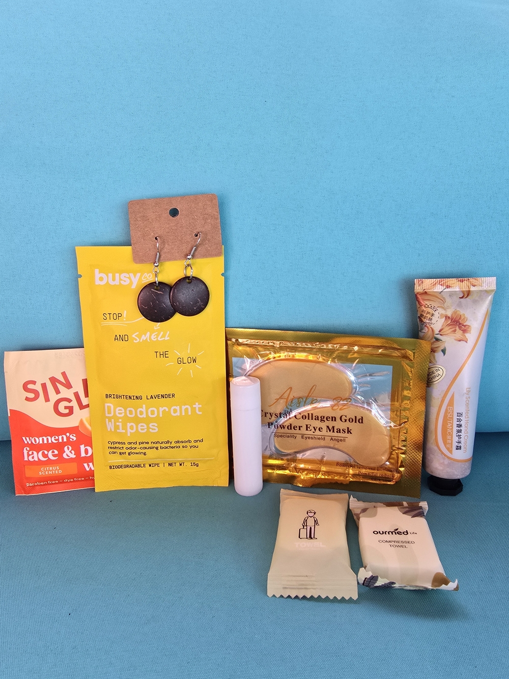 8 piece Yellow Gold Self Care Bundle